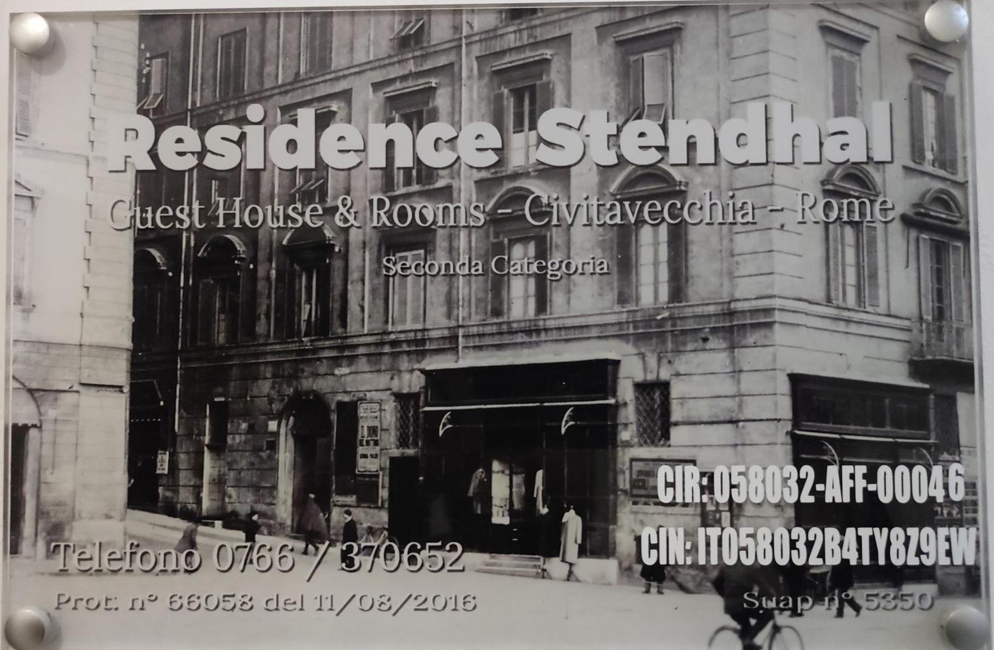 Residence Stendhal Guest House Civitavecchia Exteriér fotografie