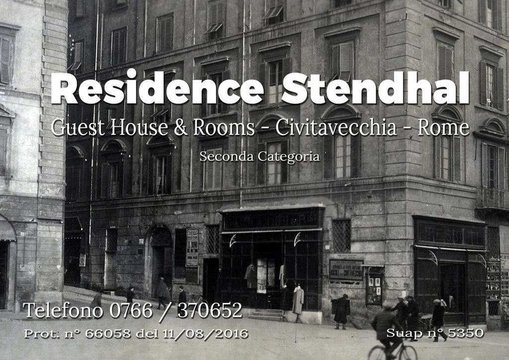 Residence Stendhal Guest House Civitavecchia Exteriér fotografie